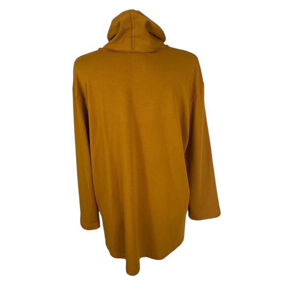 Bryn Walker Bamboo Organic Cotton Stretch Tunic Top Size Small Lagenlook Artsy - Picture 4 of 10